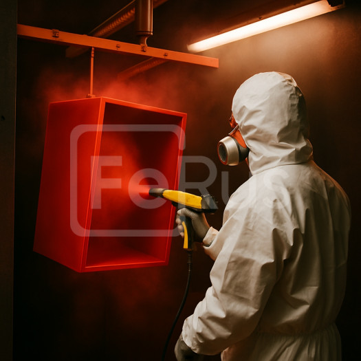 Порошковая покраска металлов